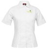 Senior Short Sleeve Blouse - white